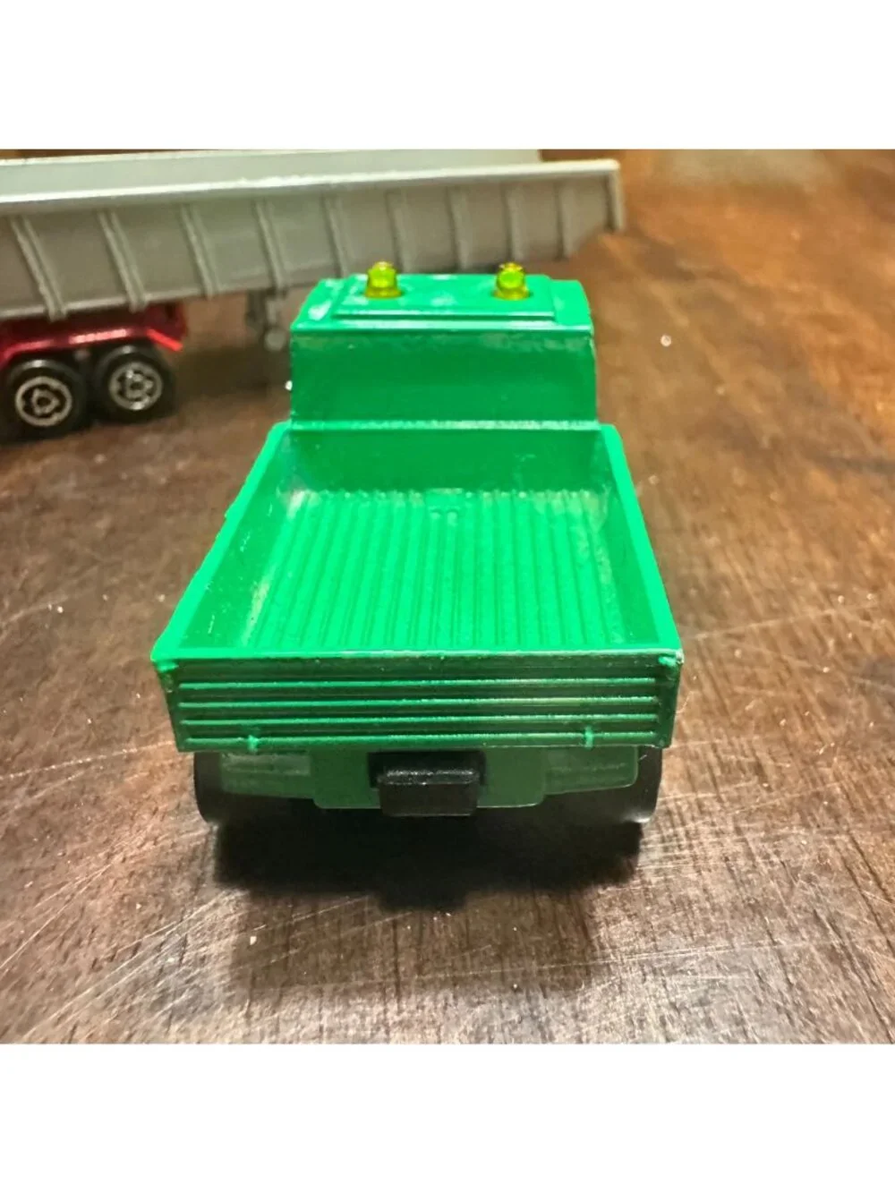 Two Vintage Majorette Die Cast Trucks  France